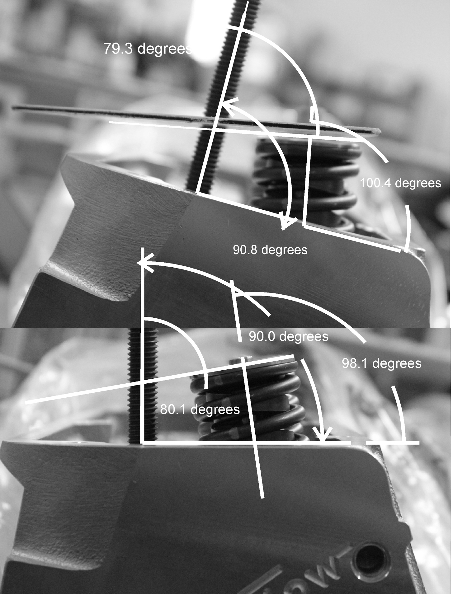 Setting Shaft Rocker Geometry